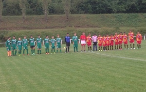Match amical U15 match contre Marbache le 07/09/2013